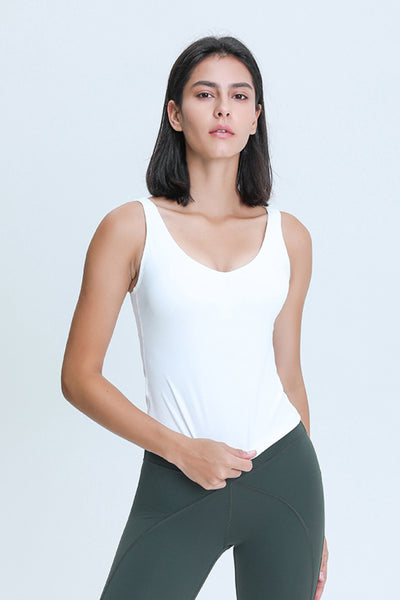 V Neck Active TankAdd an extra dose of energy to your next workout and show up with full confidence in this v neck tank. Crafted from soft, stretchy materials, it holds your curves beTopsNeck Active Tank